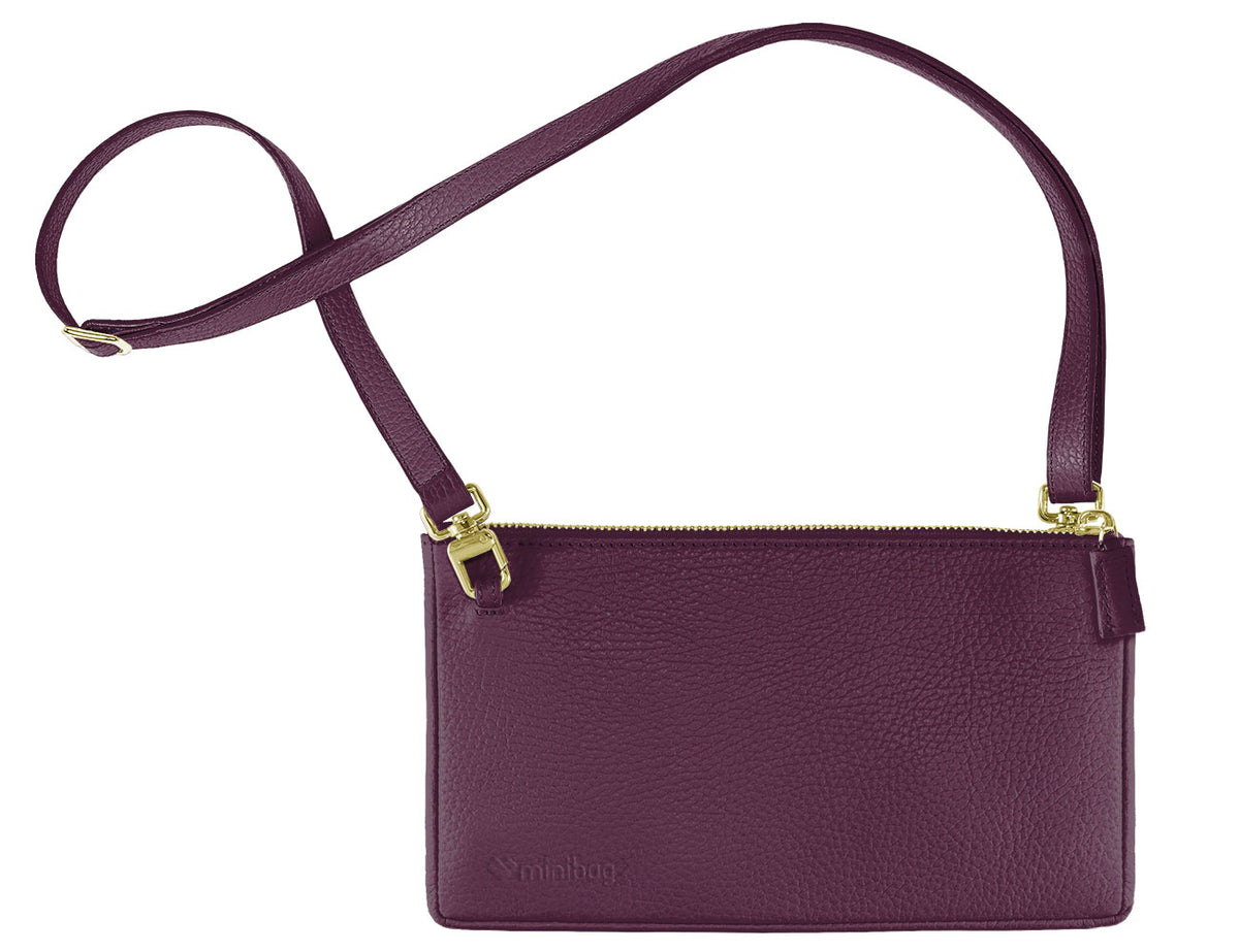 minibag burgundy GOLD