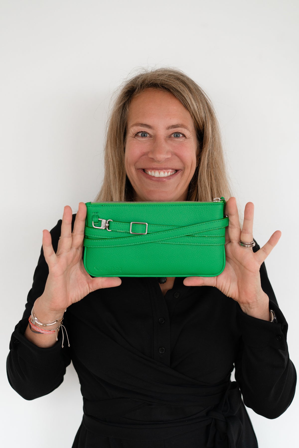 mini bag jade, grüne kleine Tasche,
