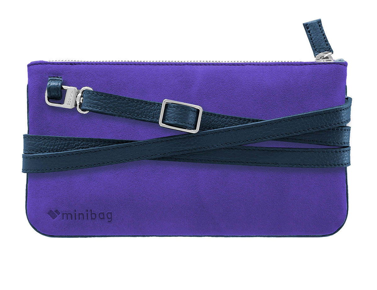 minibag velour lila