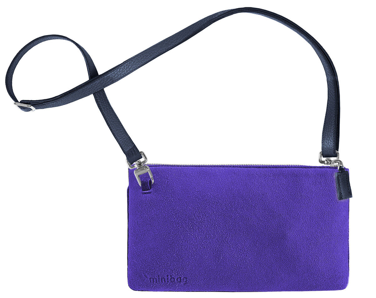 minibag velour lila