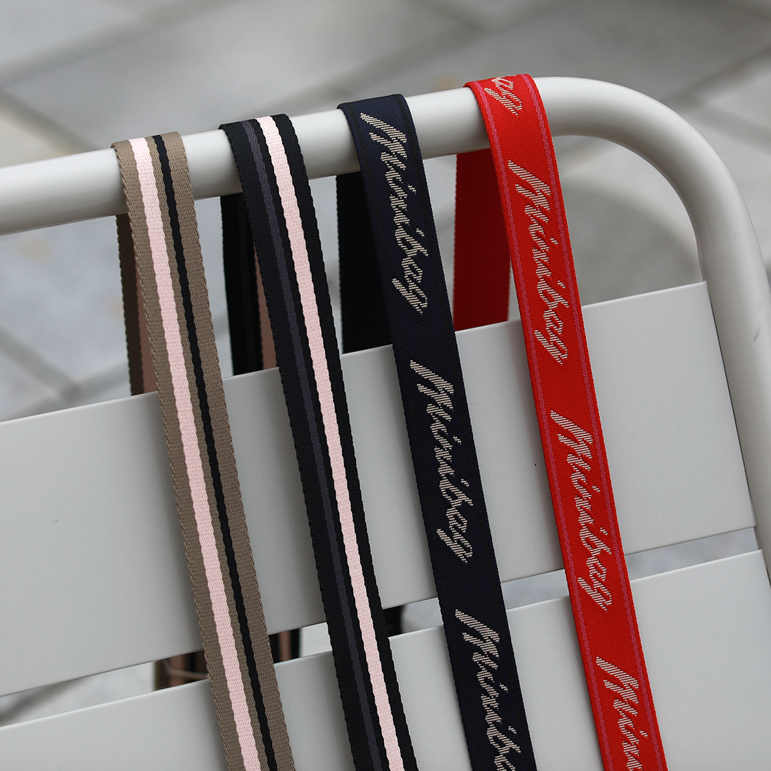  Minibag textile strap, Textilgurt minibag, Textilgurt für Taschen, minibag Schriftbezug, minibag