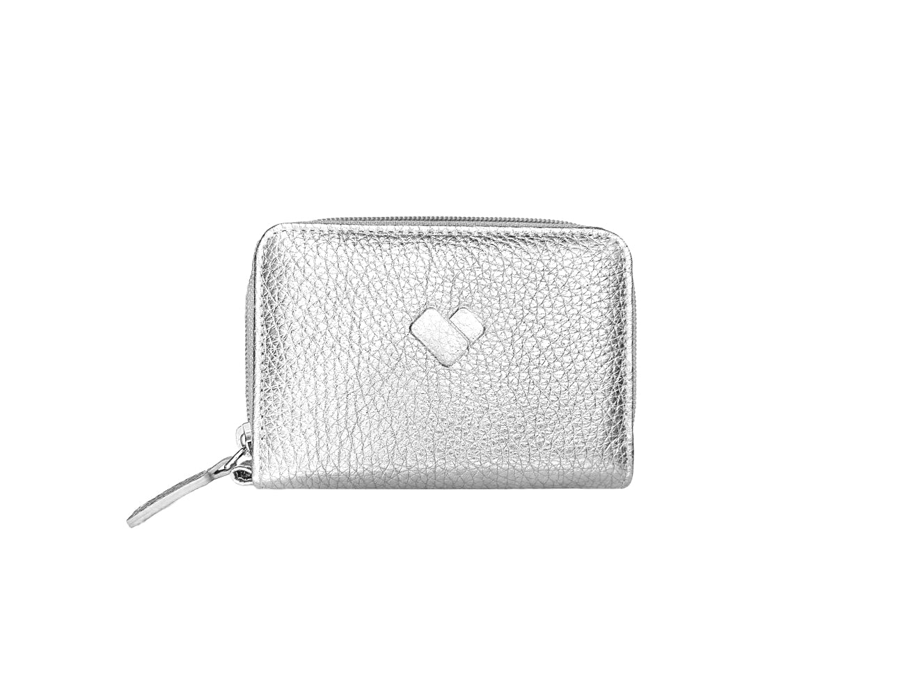 silberne geldtasche, geldtasche silber, kleine geldtasche in silber, kleine geldtasche silber in leder, 